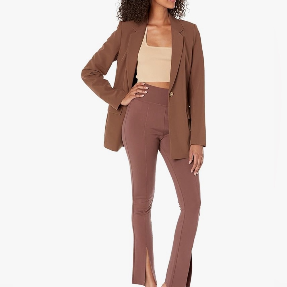 The Drop Blake blazer. Excellent pre-owned condition. Size M. Chocolate Brown - Picture 6 of 6